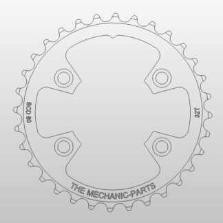 BCD 80 asymmetrisch Shimano GRX