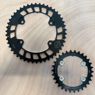 Set buiten- en binnenblad Shimano GRX 12-speed